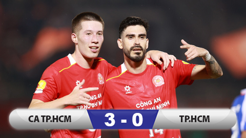 Kết quả CA TP.HCM 3–0 TP.HCM: Tiến Linh ghi bàn, CA TP.HCM thắng đậm